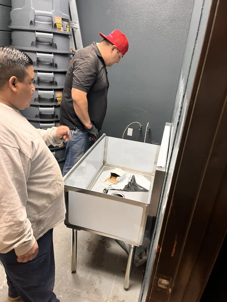 Commercial plumbing and sink installation in Oceanport